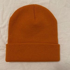 Orange beanie